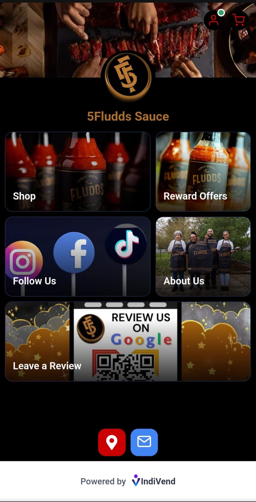 5fludds - Real store created with IndiVend